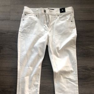 EXPRESS white skinny jeans